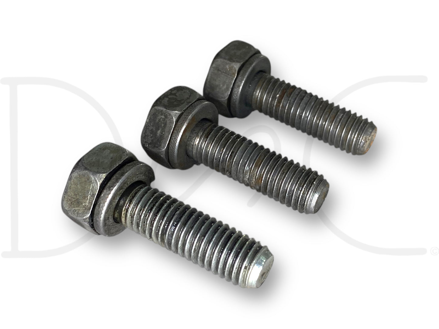 99-02 Ford F250 F350 7.3 7.3L Diesel Engine Starter Bolts OE Bolt Set [3]