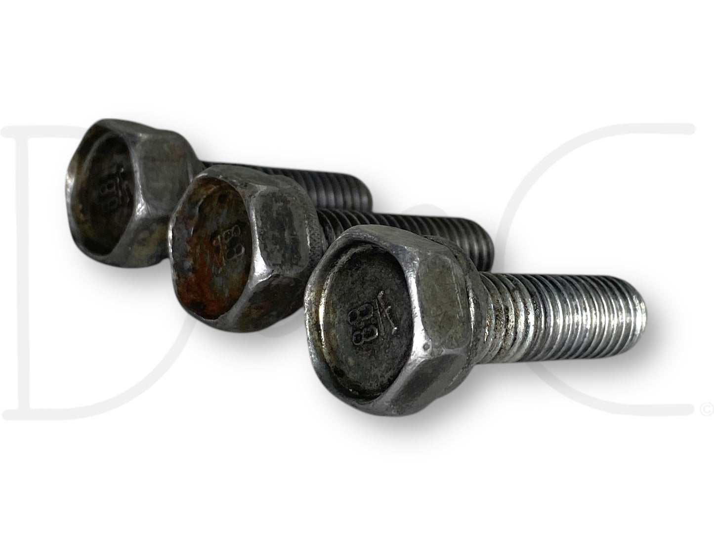 99-02 Ford F250 F350 7.3 7.3L Diesel Engine Starter Bolts OE Bolt Set [3]