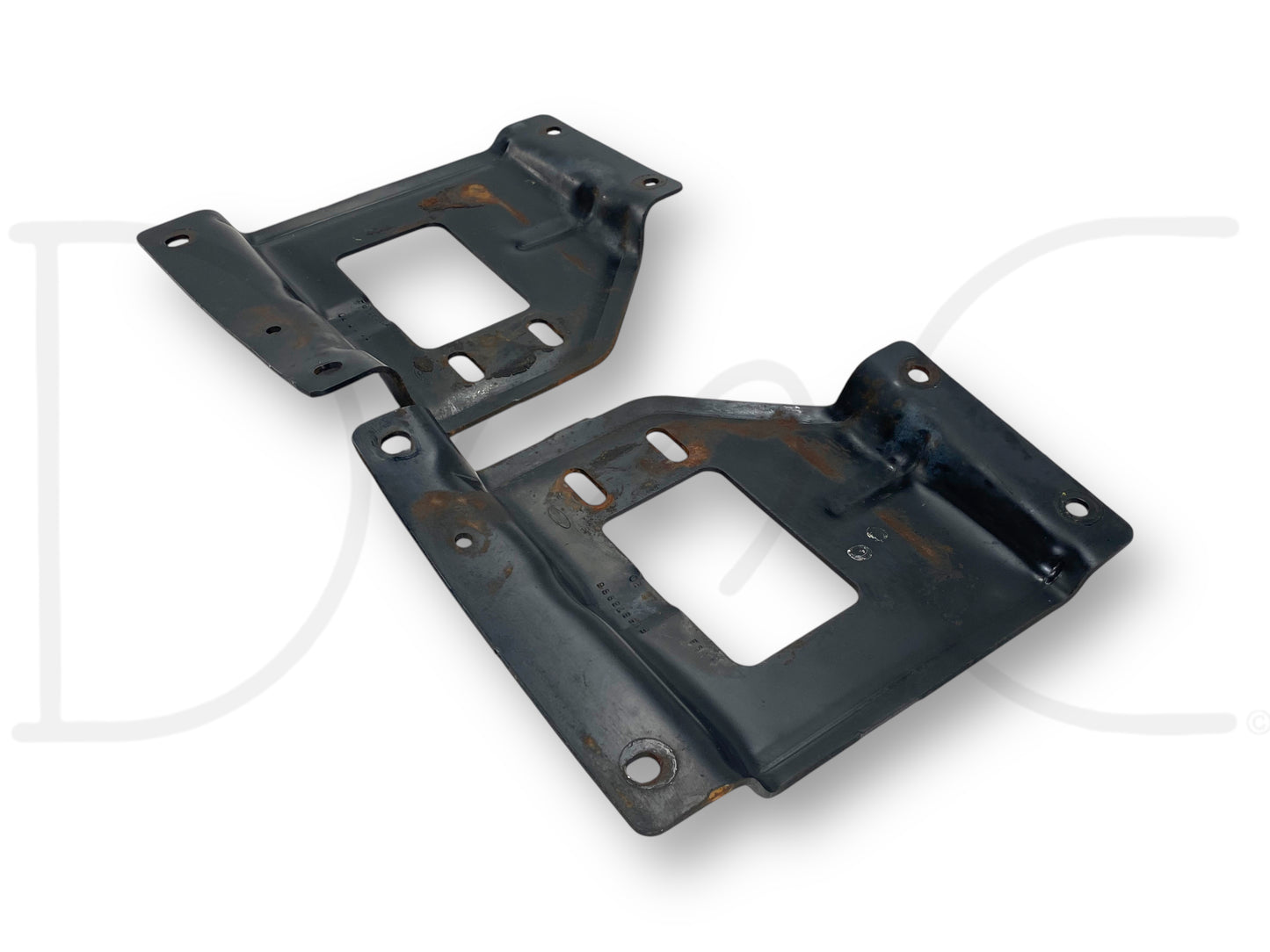 99-04 Ford F250 F350 Front Bumper Bracket Set [6] OEM Mounting Brackets