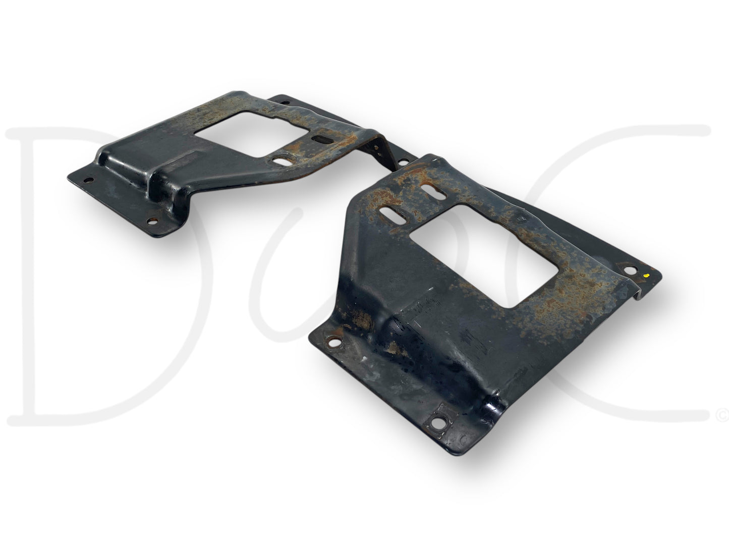 99-04 Ford F250 F350 Front Bumper Bracket Set [6] OEM Mounting Brackets
