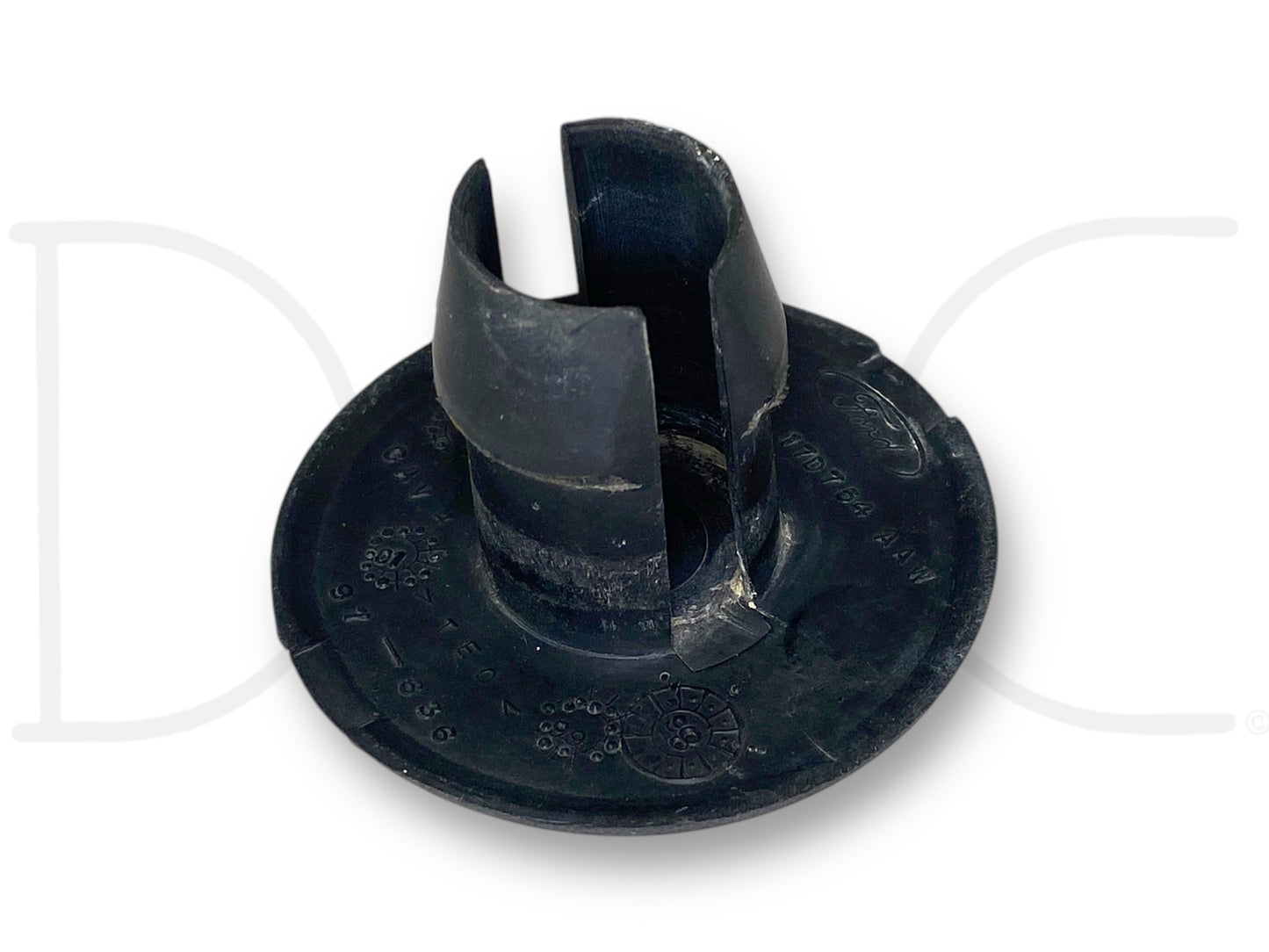 99-07 Ford F250 F350 Rear Bumper Step Pad Hitch Ball Cover Plug Delete Gray OEM