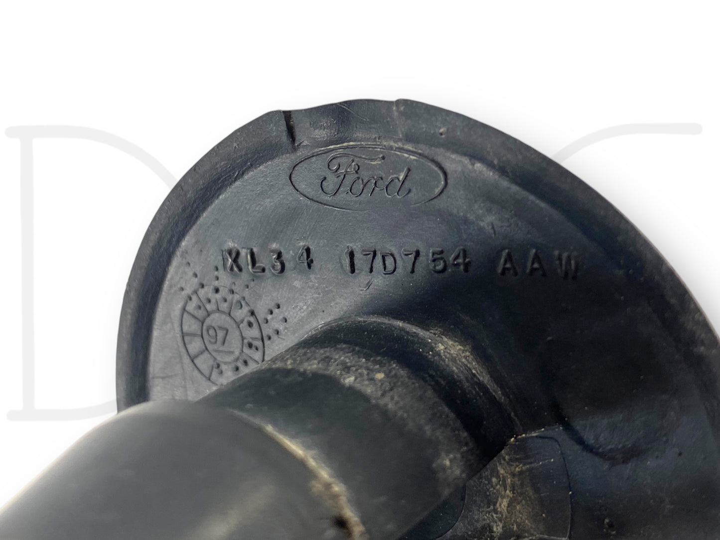 99-07 Ford F250 F350 Rear Bumper Step Pad Hitch Ball Cover Plug Delete Gray OEM