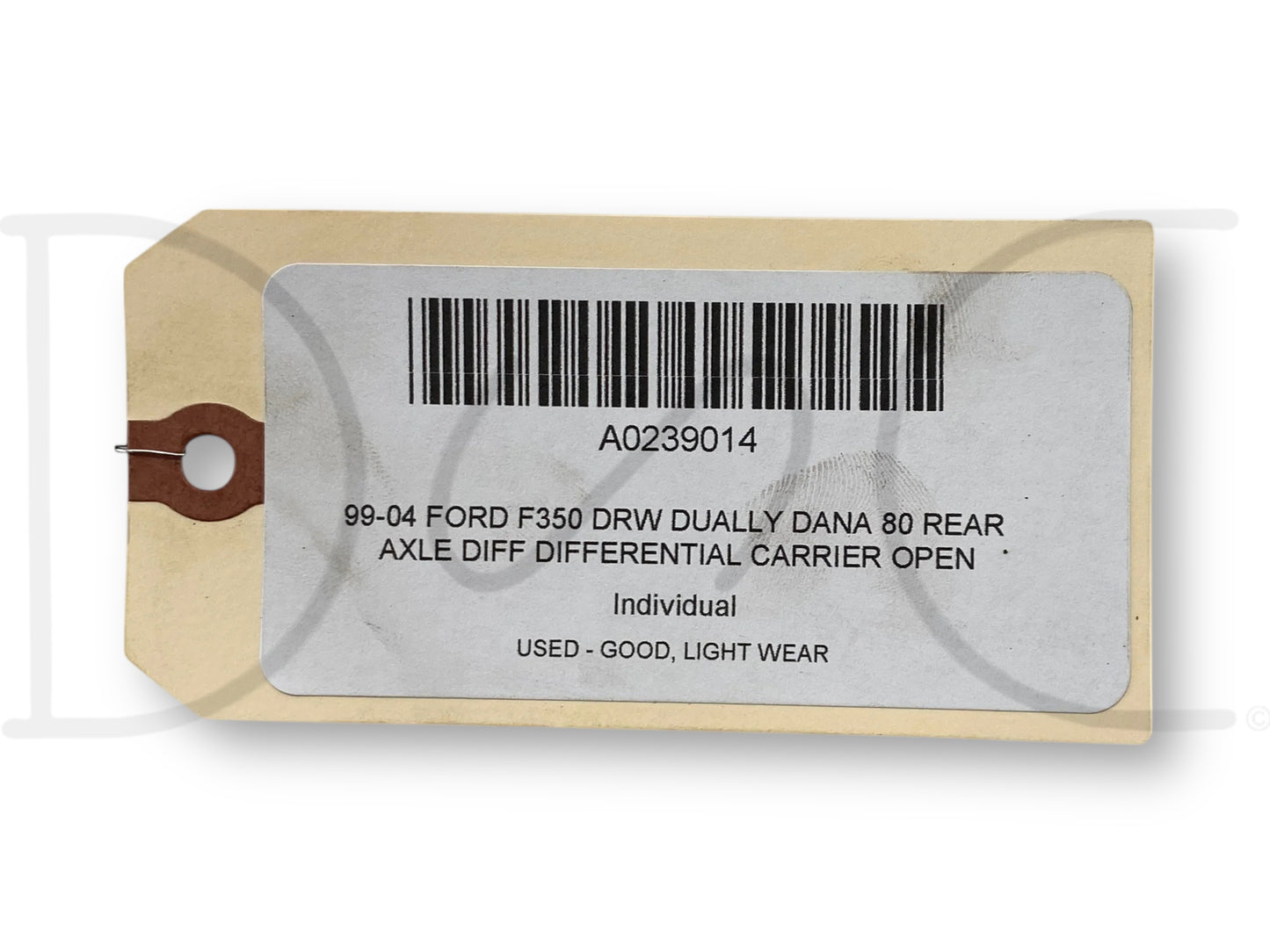 99-04 Ford F350 DRW Dually DANA 80 Rear Axle Diff Differential Carrier Open