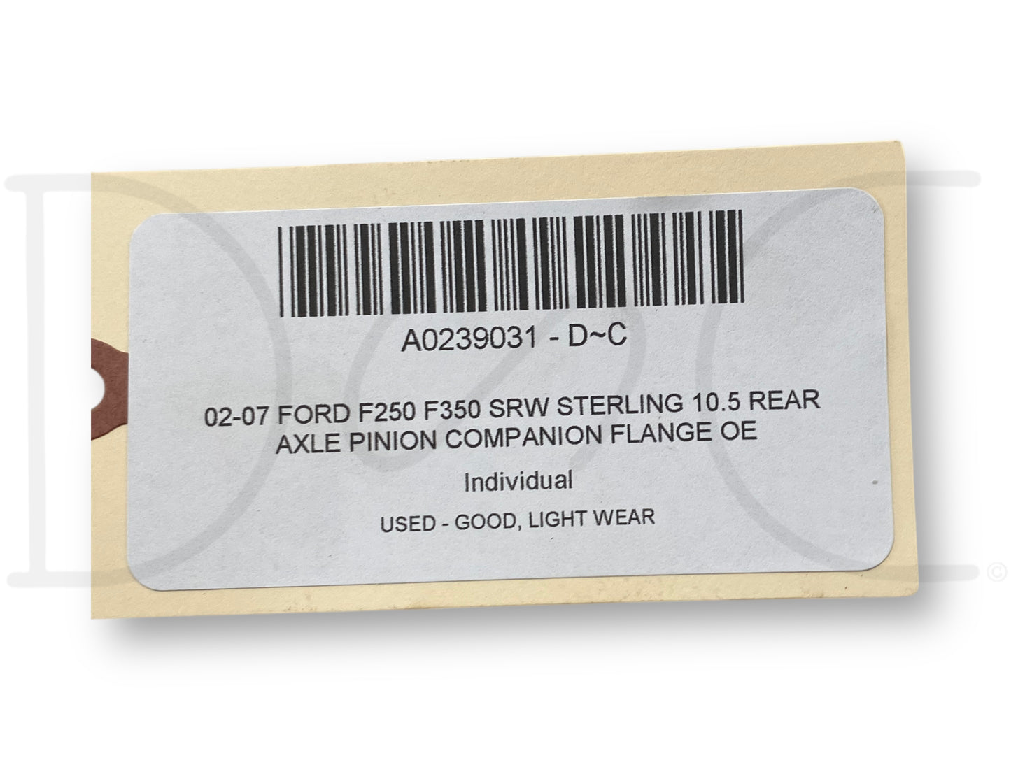 02-07 Ford F250 F350 SRW Sterling 10.5 Rear Axle Pinion Companion Flange OE