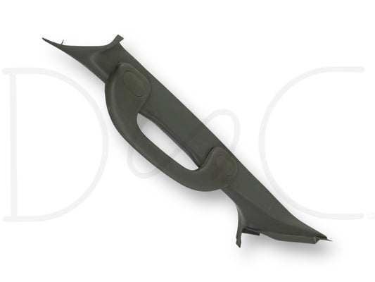 03-07 Ford F250 F350 LH Left Driver A-Pillar Trim W/ Grab Handle Gray OE