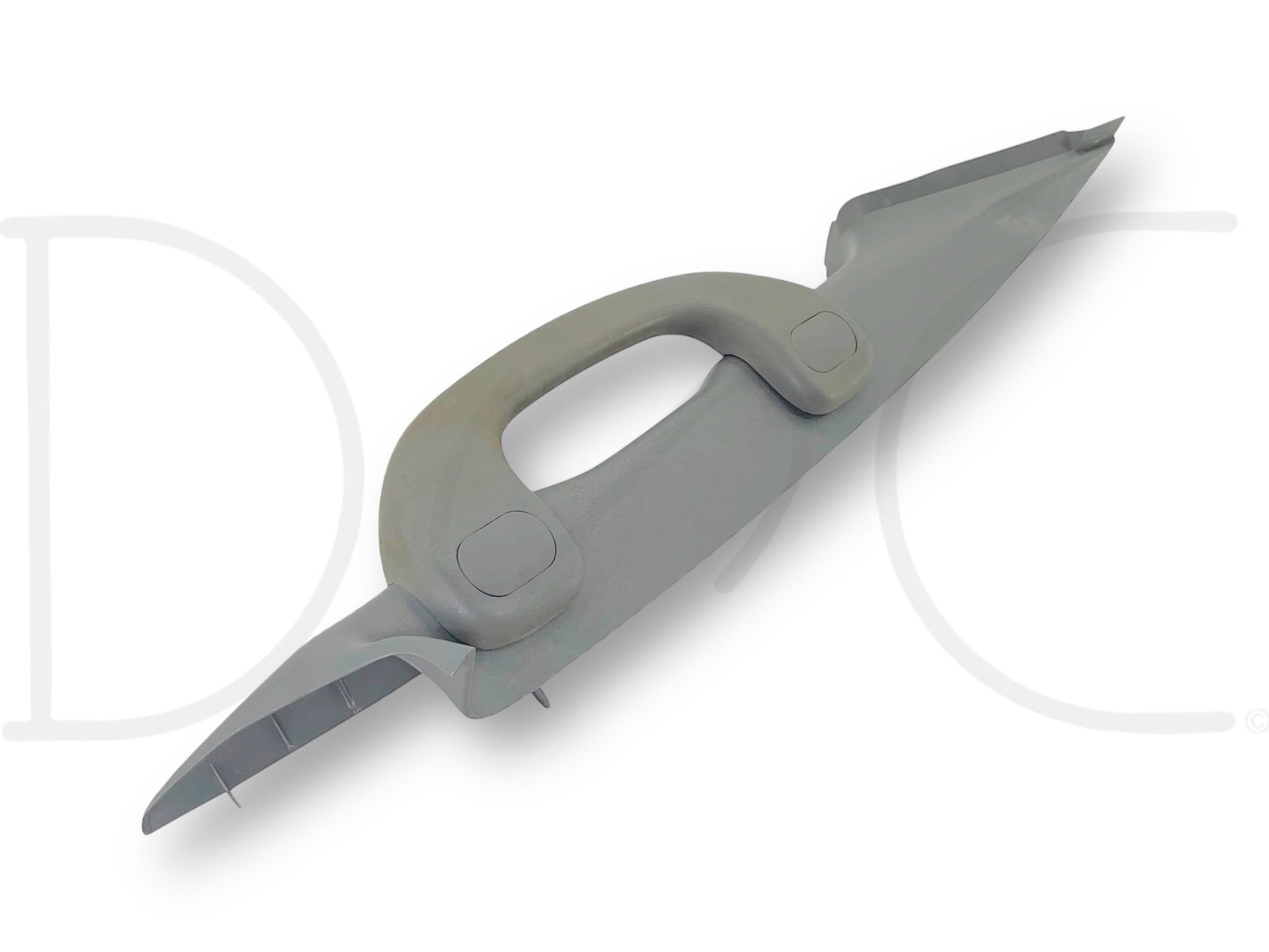 03-07 Ford F250 F350 RH Right Passenger A-Pillar Trim Grab Handle Gray OE