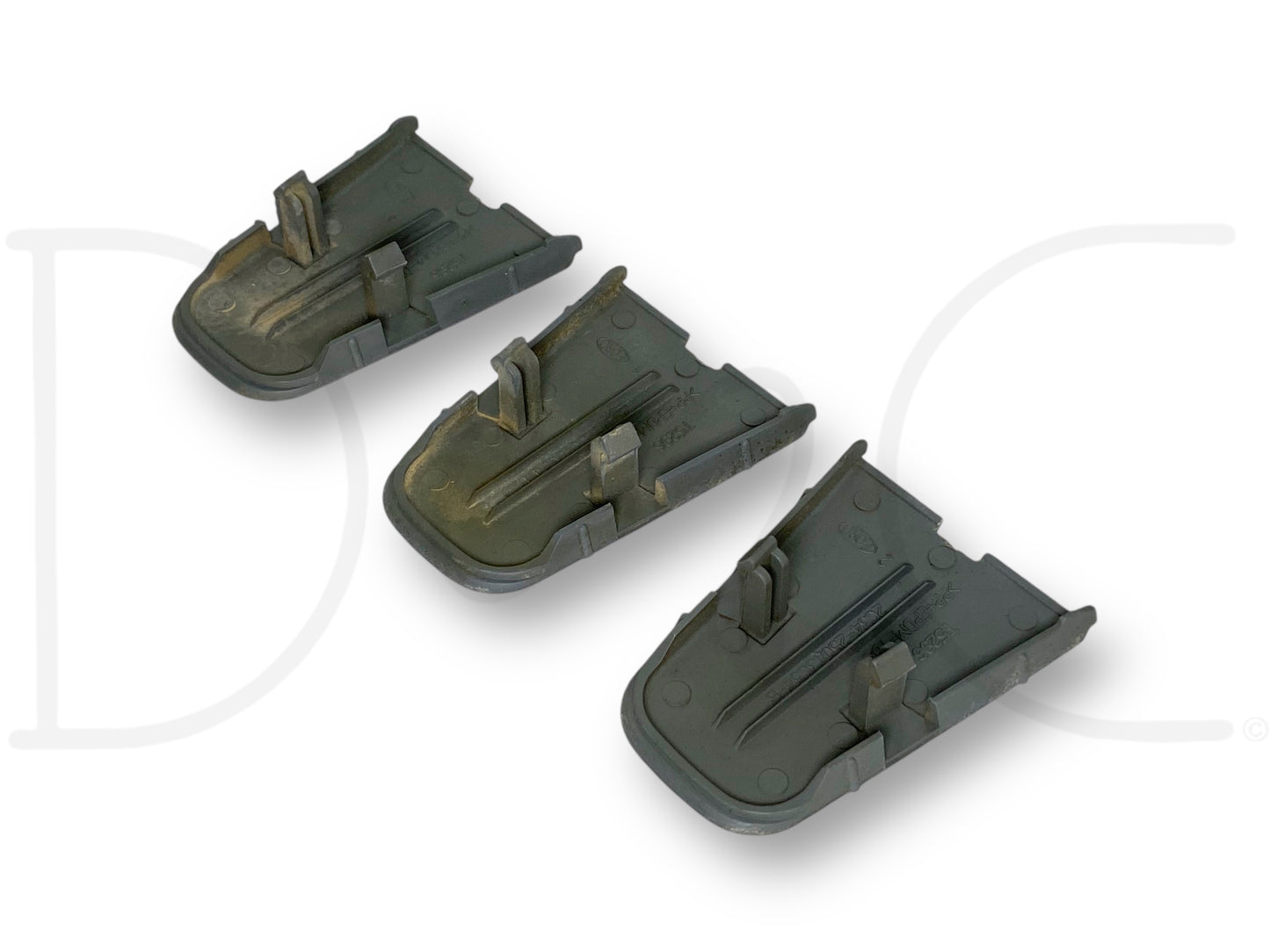 99-07 Ford F250 F350 Super Duty Dashboard Dash Bolt Cover Trim Set Gray OE