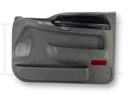 99-07 Ford F250 F350 RH Right Passenger Front Door Panel Power Gray *Blem*