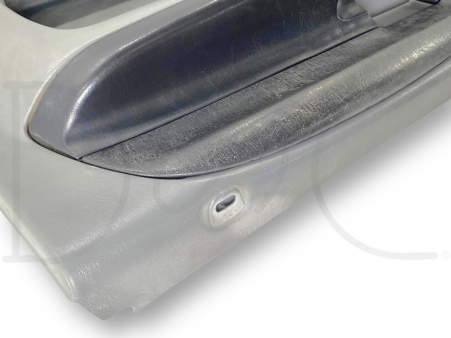 99-07 Ford F250 F350 RH Right Passenger Front Door Panel Power Gray *Blem*