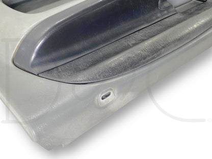 99-07 Ford F250 F350 RH Right Passenger Front Door Panel Power Gray *Blem*