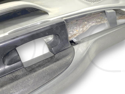 99-07 Ford F250 F350 RH Right Passenger Front Door Panel Power Gray *Blem*