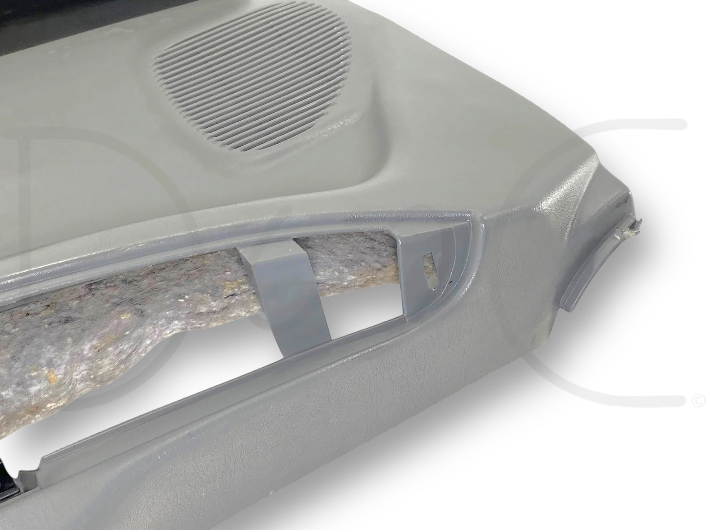 99-07 Ford F250 F350 RH Right Passenger Front Door Panel Power Gray *Blem*