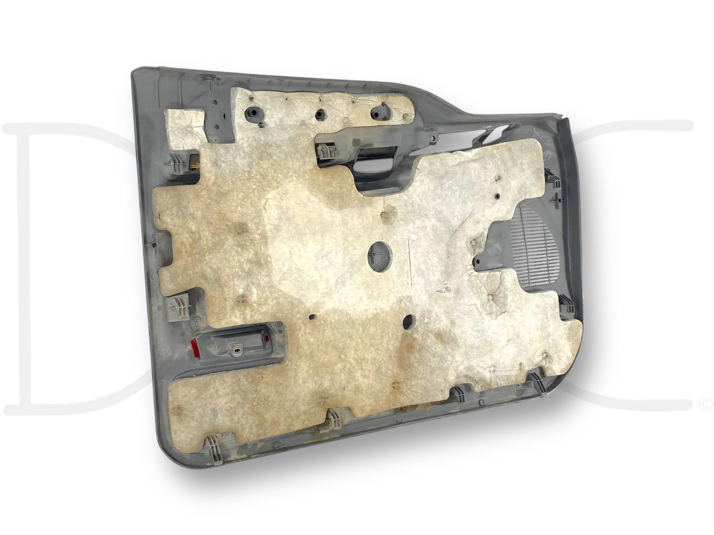 99-07 Ford F250 F350 RH Right Passenger Front Door Panel Power Gray *Blem*