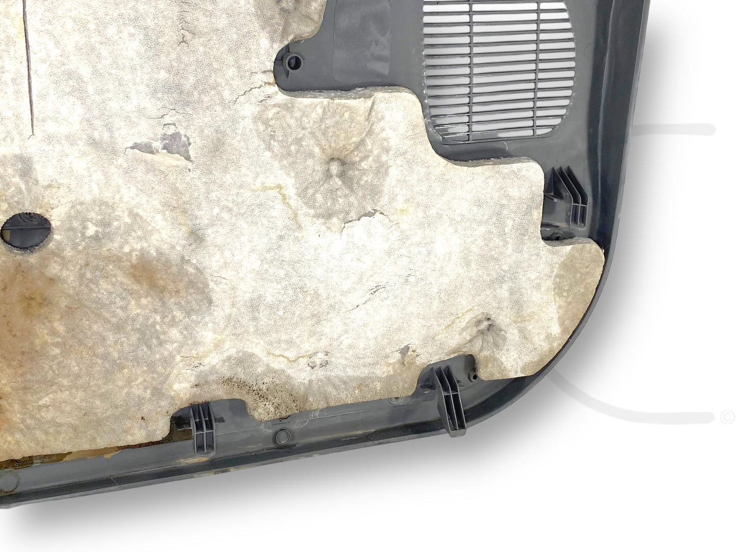 99-07 Ford F250 F350 RH Right Passenger Front Door Panel Power Gray *Blem*