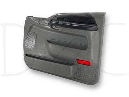 99-07 Ford F250 F350 RH Right Passenger Front Door Panel Power Gray *Blem*