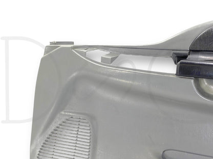 99-07 Ford F250 F350 RH Right Passenger Front Door Panel Power Gray *Blem*