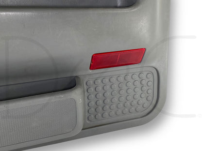 99-07 Ford F250 F350 RH Right Passenger Front Door Panel Power Gray *Blem*