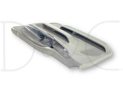 99-07 Ford F250 F350 RH Right Passenger Front Door Panel Power Gray *Blem*