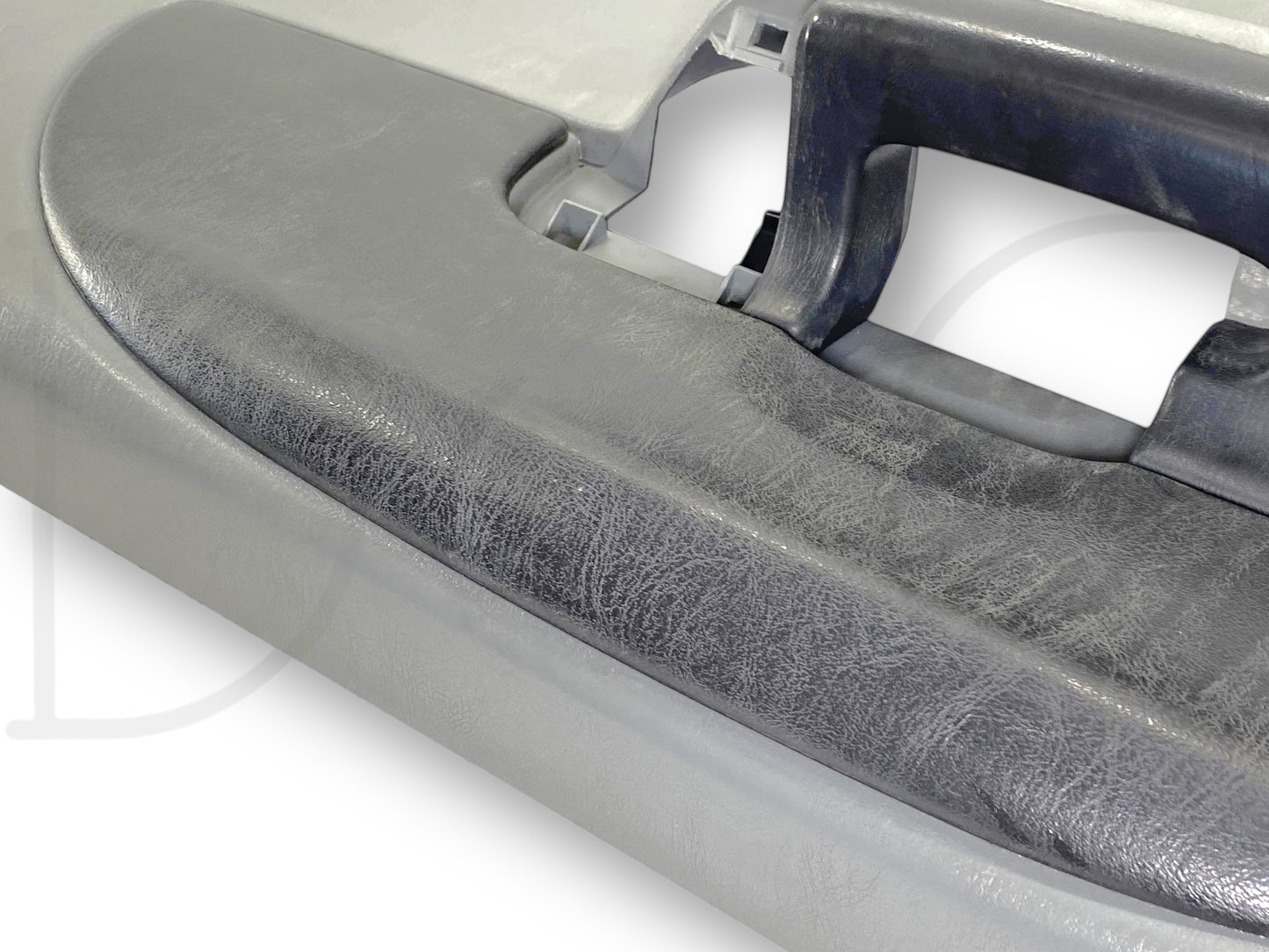 99-07 Ford F250 F350 LH Left Driver Rear Door Panel Power Gray OE