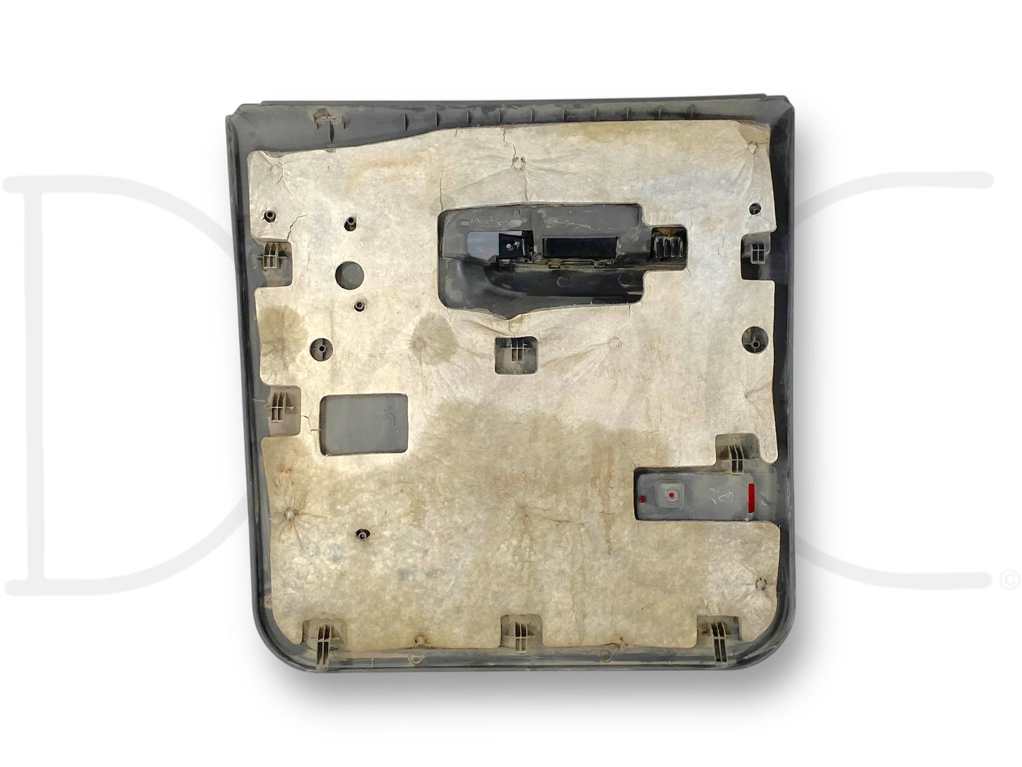 99-07 Ford F250 F350 LH Left Driver Rear Door Panel Power Gray OE