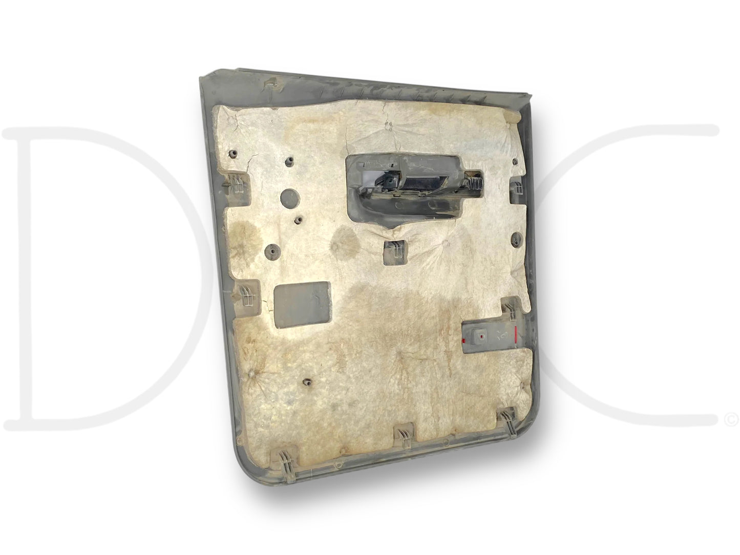 99-07 Ford F250 F350 LH Left Driver Rear Door Panel Power Gray OE