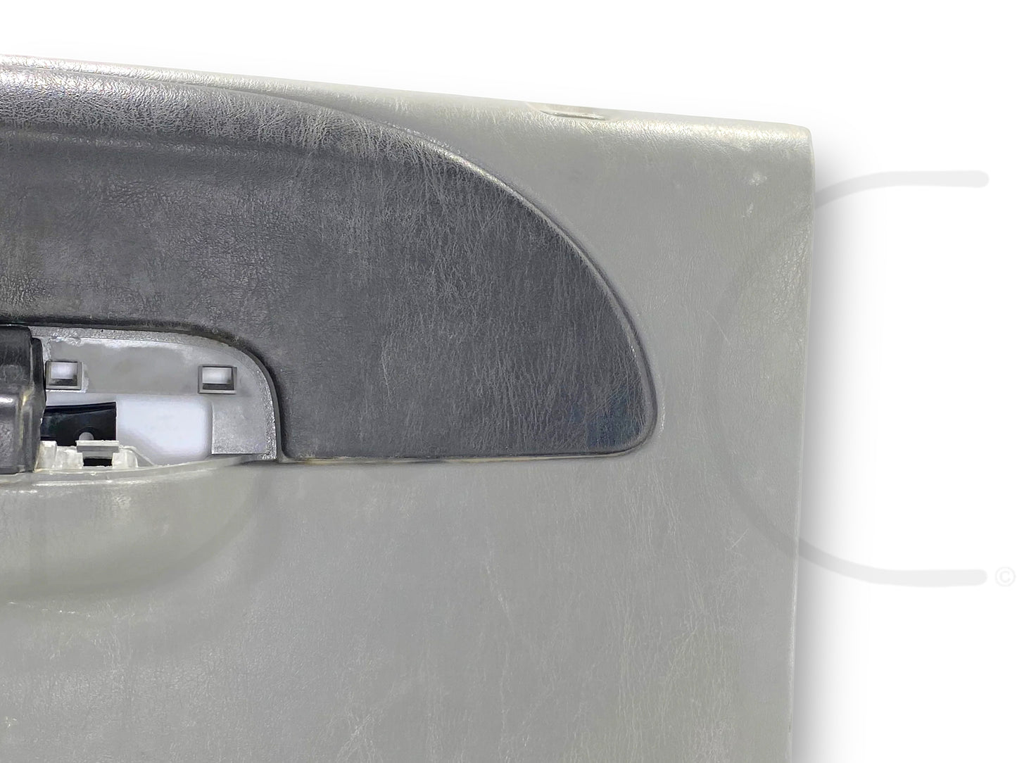 99-07 Ford F250 F350 LH Left Driver Rear Door Panel Power Gray OE