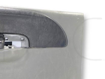 99-07 Ford F250 F350 LH Left Driver Rear Door Panel Power Gray OE