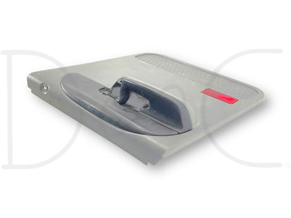 99-07 Ford F250 F350 LH Left Driver Rear Door Panel Power Gray OE