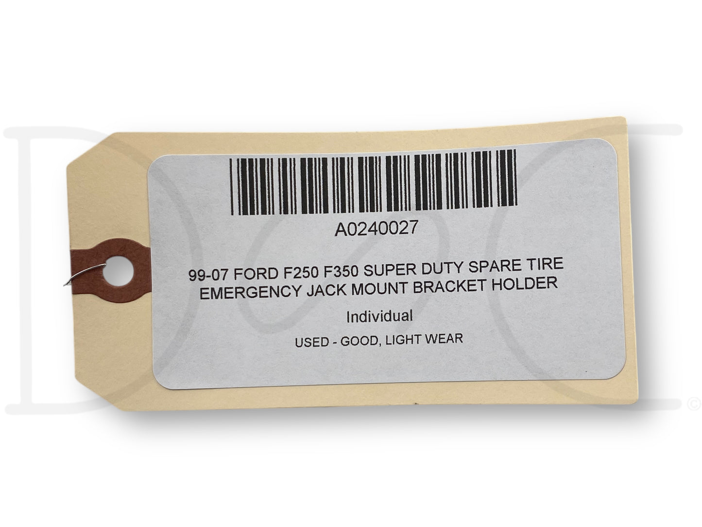 99-07 Ford F250 F350 Super Duty Spare Tire Emergency Jack Mount Bracket Holder