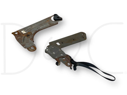 99-10 Ford F250 F350 Jump Seat Center Console Hinge Set OE Hinges