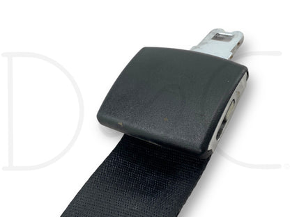 01-10 Ford F250 F350 Front Center Jump Seat Lap Belt Seatbelt Black OEM