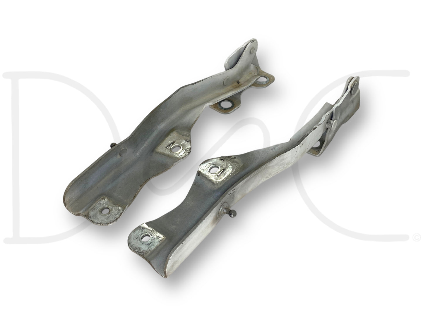 99-07 Ford F250 F350 Super Duty Hood Hinge Set White Hood Hinges OE RH LH Pair
