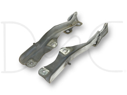 99-07 Ford F250 F350 Super Duty Hood Hinge Set White Hood Hinges OE RH LH Pair