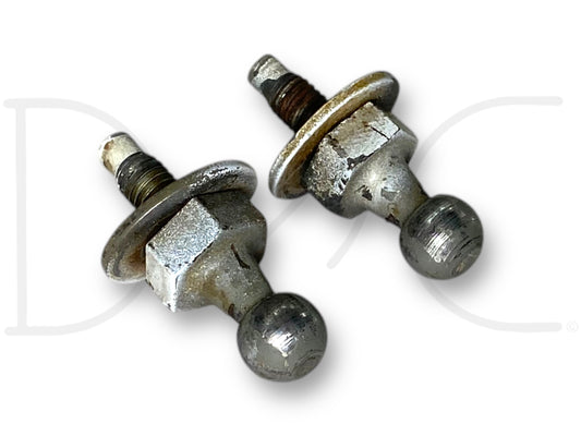 99-07 Ford F250 F350 Hood Strut Support Shock Ball Lower Stud Pair Set