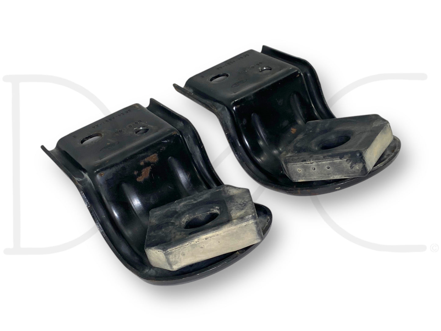 03-07 Ford F250 F350 Upper Radiator Mount Bracket Pair OE Brackets