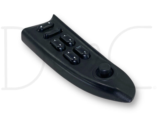 06-07 Ford F250 F350 LH Left Driver Front Power Window Lock Switch Panel Black