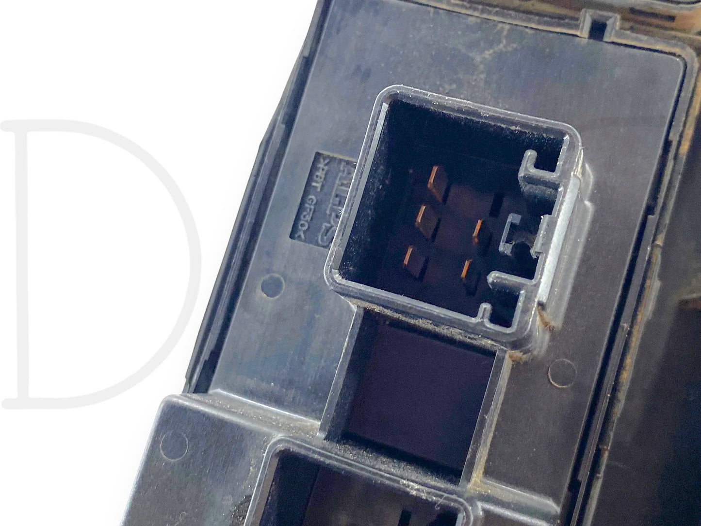 06-07 Ford F250 F350 LH Left Driver Front Power Window Lock Switch Panel Black