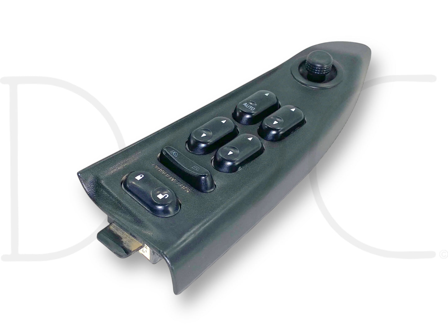 06-07 Ford F250 F350 LH Left Driver Front Power Window Lock Switch Panel Black