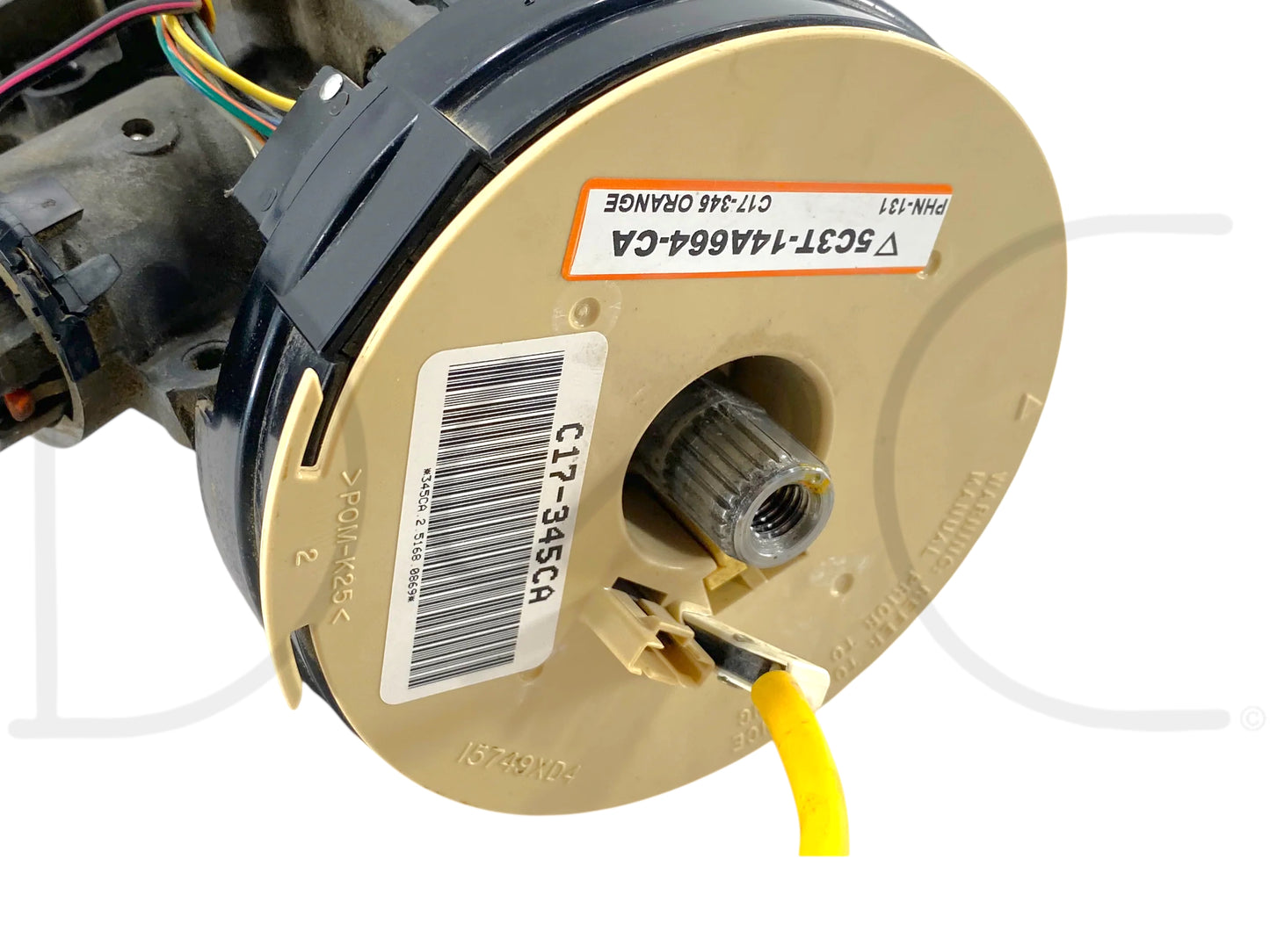 05-07 Ford F250 F350 Tilt Steering Column Auto Trans W/ Key & Clockspring OE