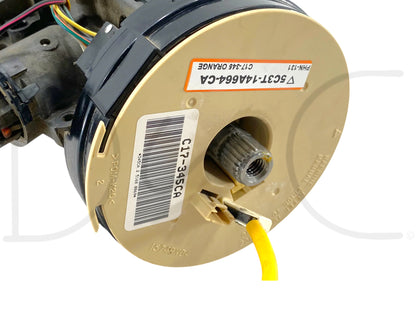 05-07 Ford F250 F350 Tilt Steering Column Auto Trans W/ Key & Clockspring OE