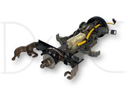 05-07 Ford F250 F350 Tilt Steering Column Auto Trans W/ Key & Clockspring OE
