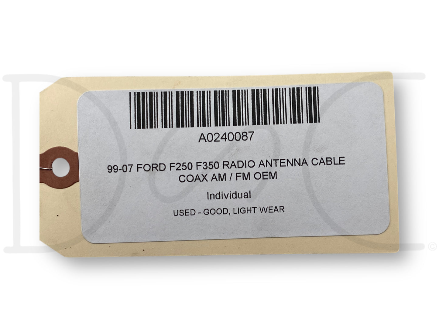 99-07 Ford F250 F350 Radio Antenna Cable Coax AM / FM OEM