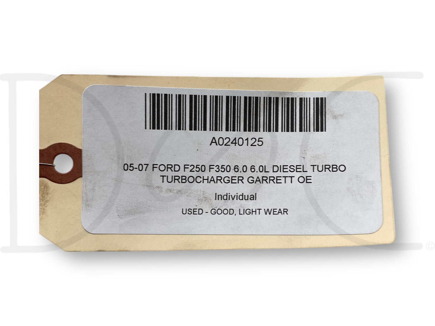 05-07 Ford F250 F350 6.0 6.0L Diesel Turbo Turbocharger Garrett OE