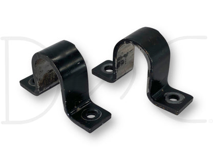 05-07 Ford F250 F350 Front Axle Sway Bar Bushing Brackets Bracket Set OE