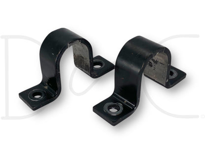05-07 Ford F250 F350 Front Axle Sway Bar Bushing Brackets Bracket Set OE