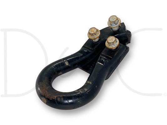 00-07 Ford F250 F350 Tow Hook Recovery Loop Black W/ Bolts 5C34-17A954-AB