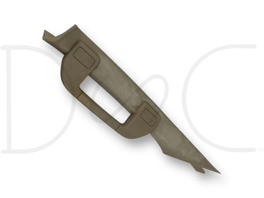 08-10 Ford F250 F350 LH Left Driver A-Pillar Trim W/ Grab Handle Stone OE