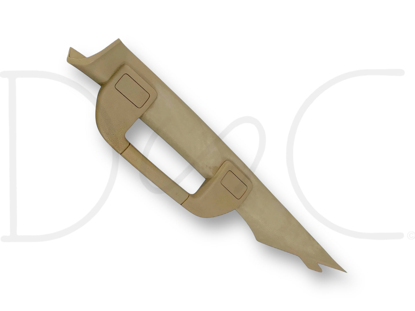 08-10 Ford F250 F350 LH Left Driver A-Pillar Trim W/ Grab Handle Stone OE