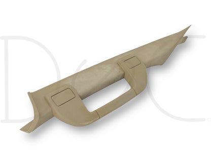 08-10 Ford F250 F350 LH Left Driver A-Pillar Trim W/ Grab Handle Stone OE