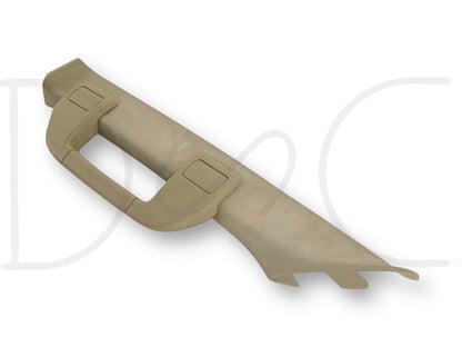 08-10 Ford F250 F350 LH Left Driver A-Pillar Trim W/ Grab Handle Stone OE